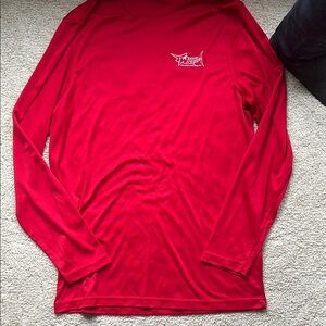 Red Long Sleeve Shirt